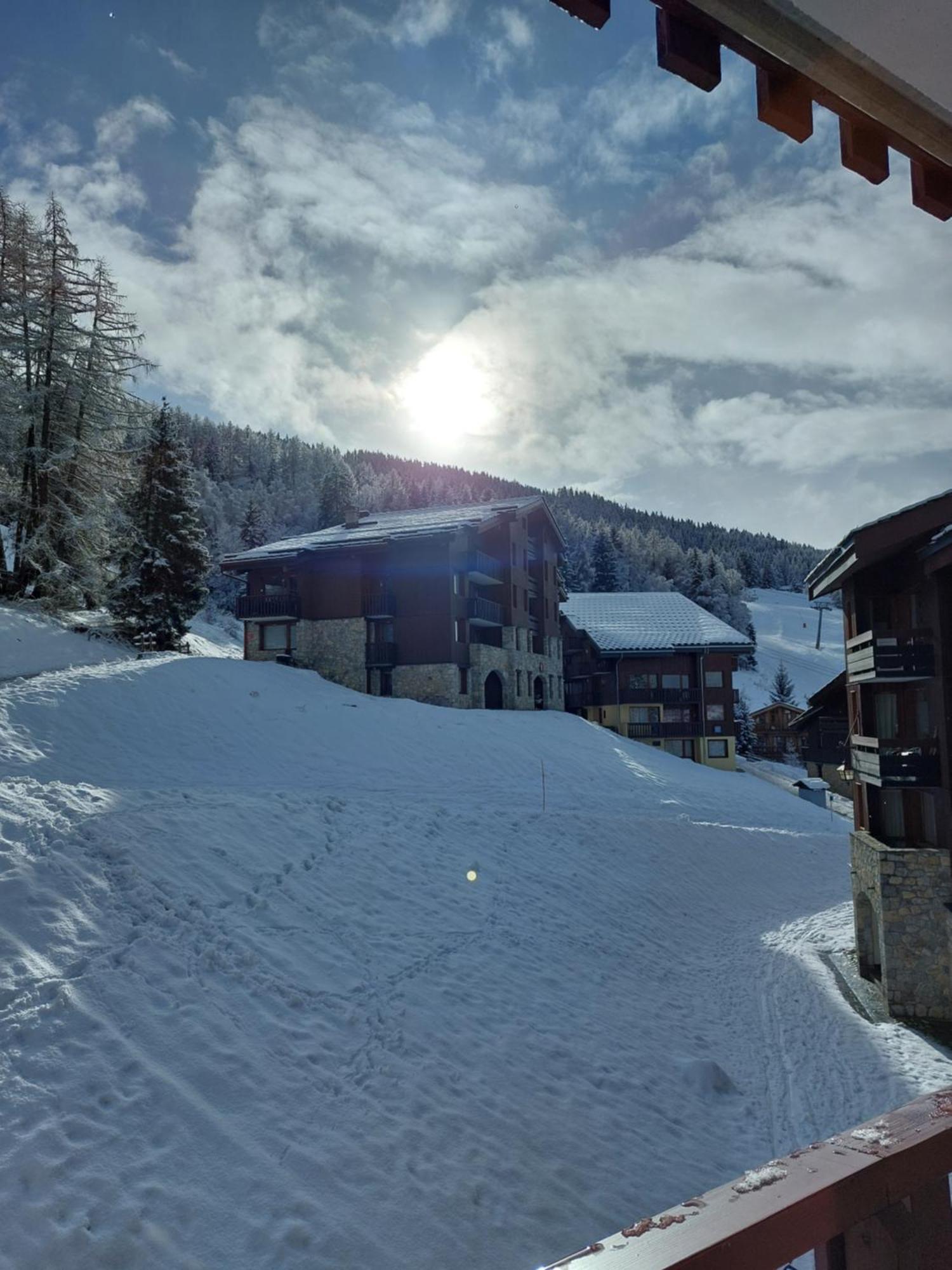 La Plagne Les Coches Studio Divisible Ensoleille Екстер'єр фото